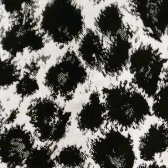 NWT Lane Bryant Leopard Print Blazer Jacket Black & White Womens Plus Sz 22 (2X) - Picture 8 of 11